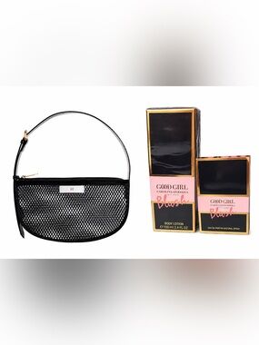🖤 Carolina Herrera Shoulder Bag + Good Girl Blush Gift Set Bundle-NWT